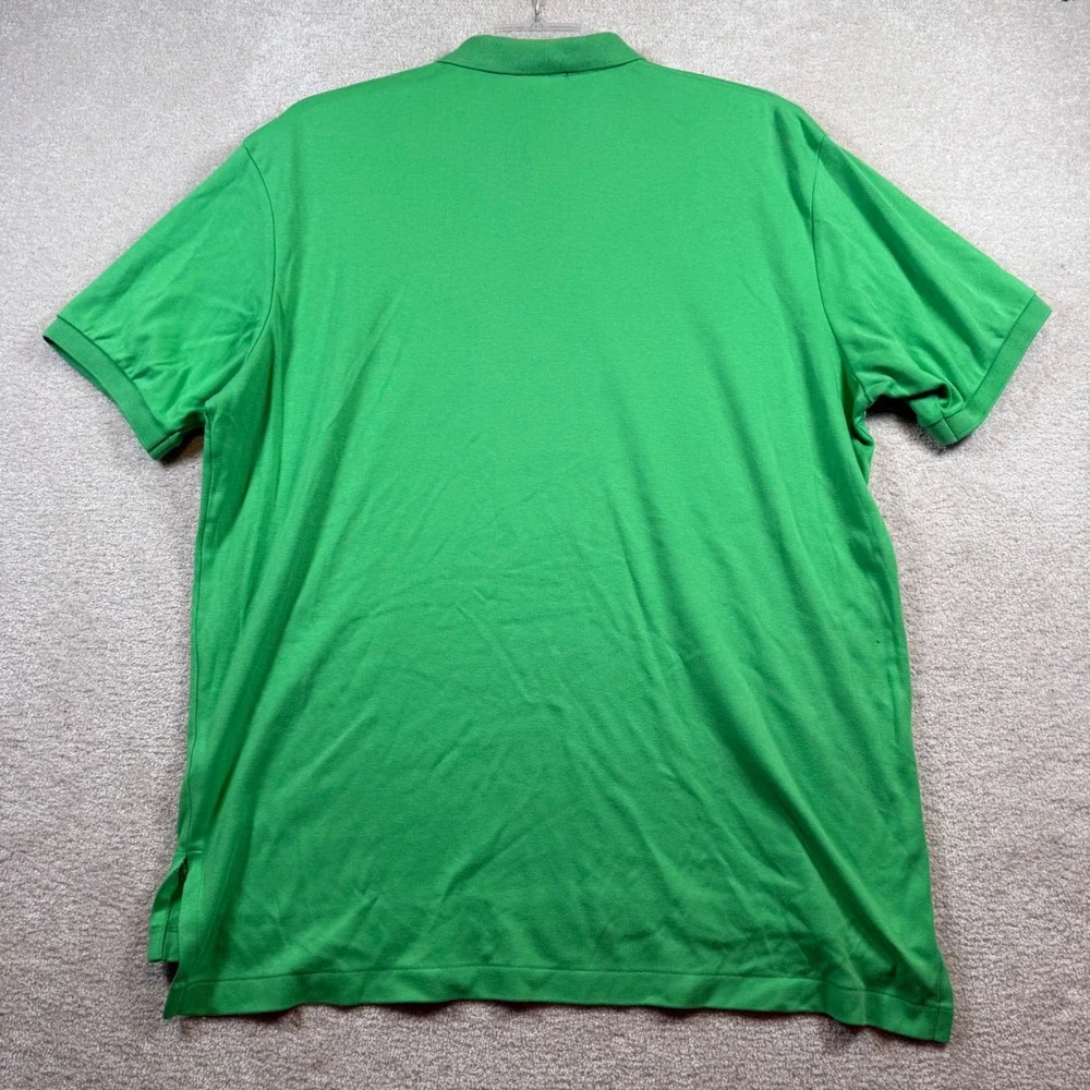 Polo Ralph Lauren Polo Shirt Men XL Green Short Sleeve Cotton Pony Logo Classic